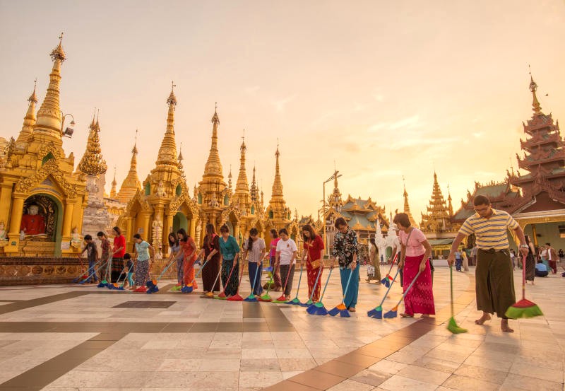 Shwedagon: Biểu tượng văn hóa Myanmar.