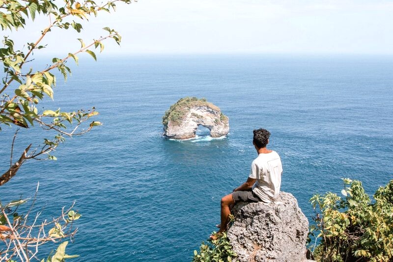 Hoàng hôn tuyệt đẹp tại Banah Cliff Point, Nusa Penida.