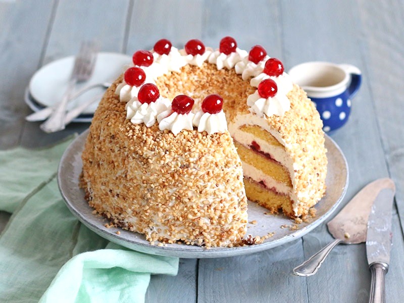 Frankfurter Kranz: Bánh tráng miệng mê hoặc.