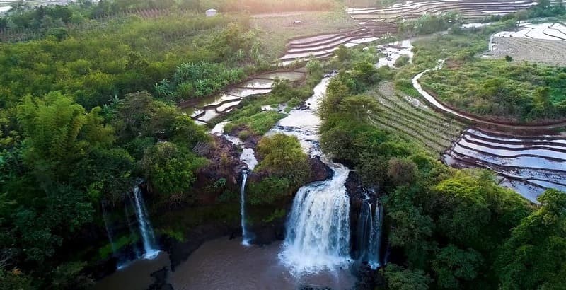 Thác Phú Cường:  Viên ngọc  xinh đẹp  của Gia Lai.