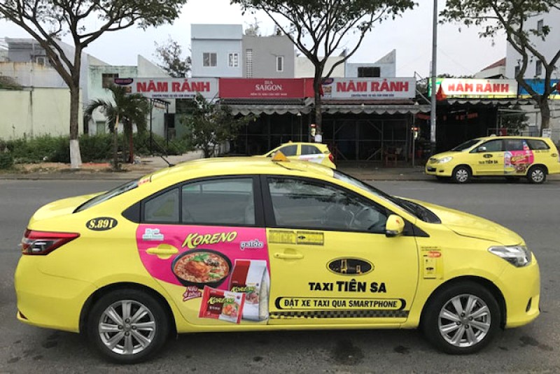 Taxi Tiên Sa phủ sóng khắp Pleiku.