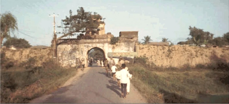 Thành cổ Diên Khánh sau giải phóng.