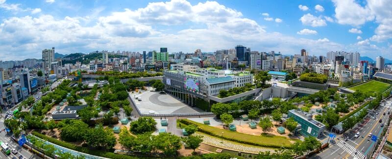 Gwangju mùa thu thơ mộng, dịu dàng.