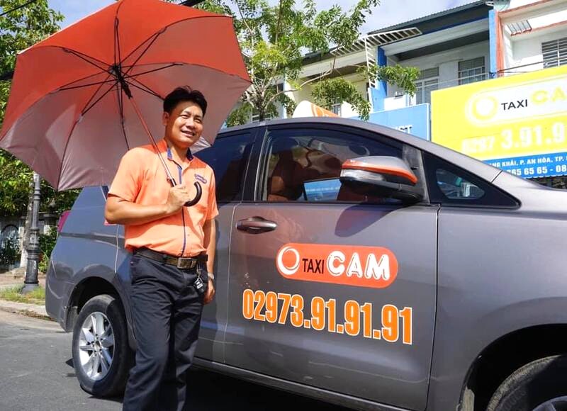 Taxi Cam phủ sóng rộng khắp An Giang.