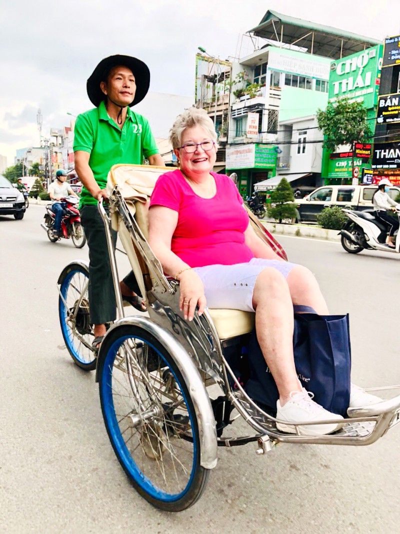 Xích lô được du khách trong và ngoài nước yêu thích. 🚲 Ảnh: @canotour.vn