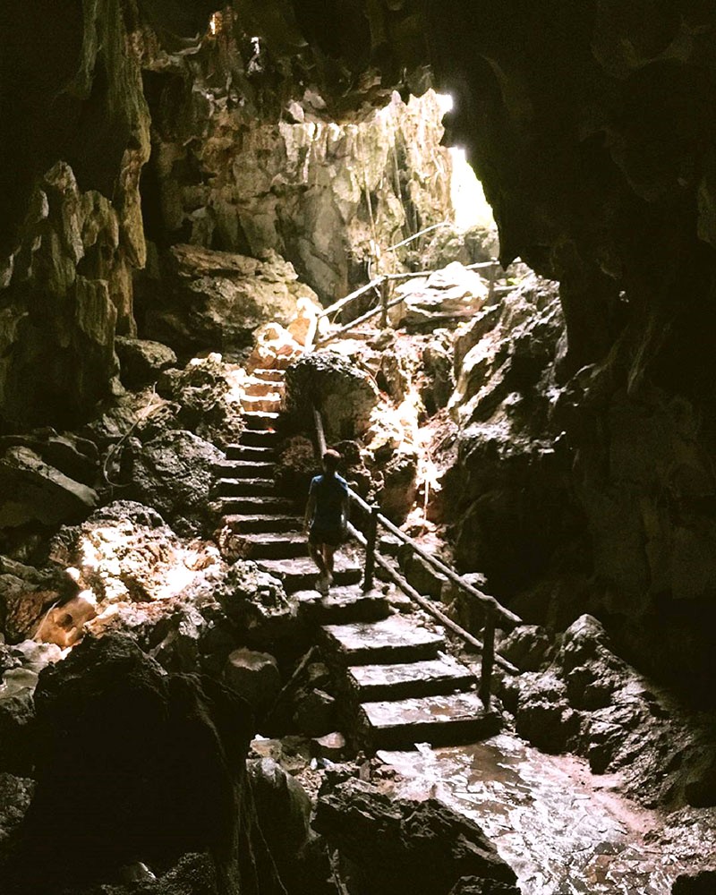 Thạch động lung linh, ấn tượng.