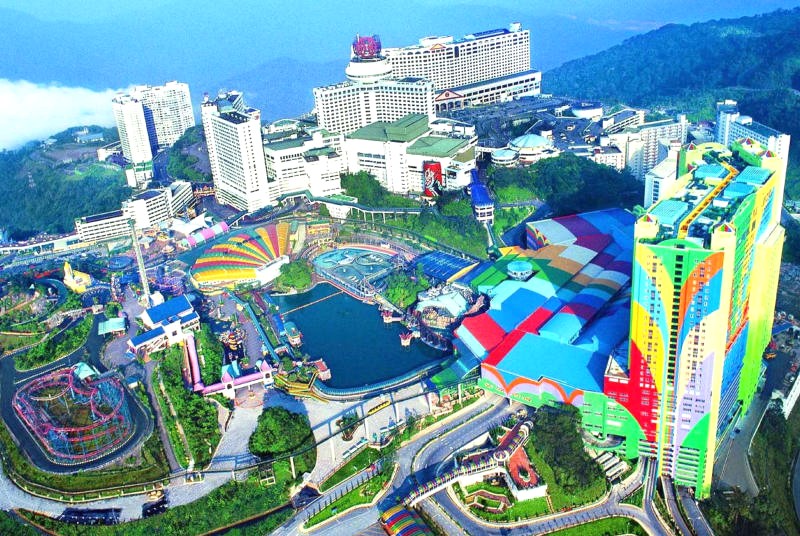 Genting từ trên cao: Toàn cảnh tuyệt đẹp.