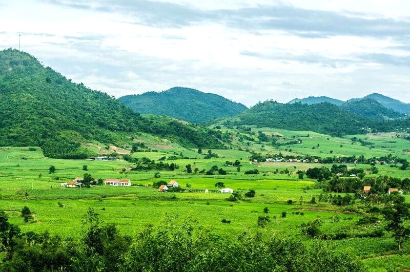 Cao nguyên Vân Hòa mát mẻ quanh năm.