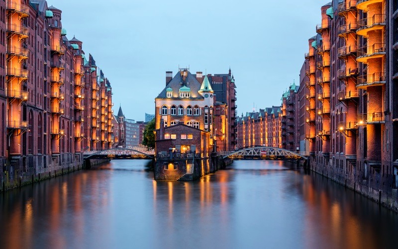 Speicherstadt: Di sản thế giới UNESCO (Ảnh: Dietmar Rabich, Dülmen).