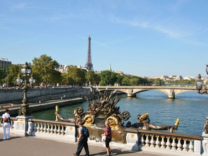 Cây cầu Pont Alexandre II: Ảnh Flickr