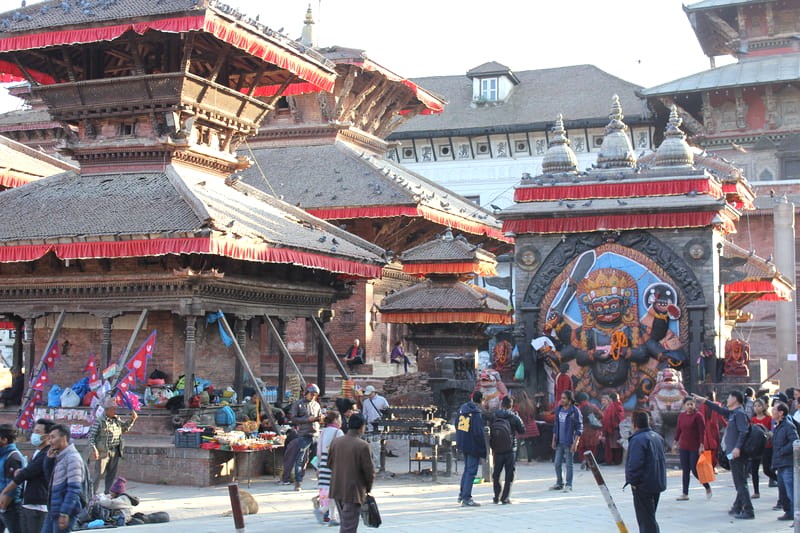 Quảng trường Kathmandu Durbar: Cung điện hoàng gia xưa.