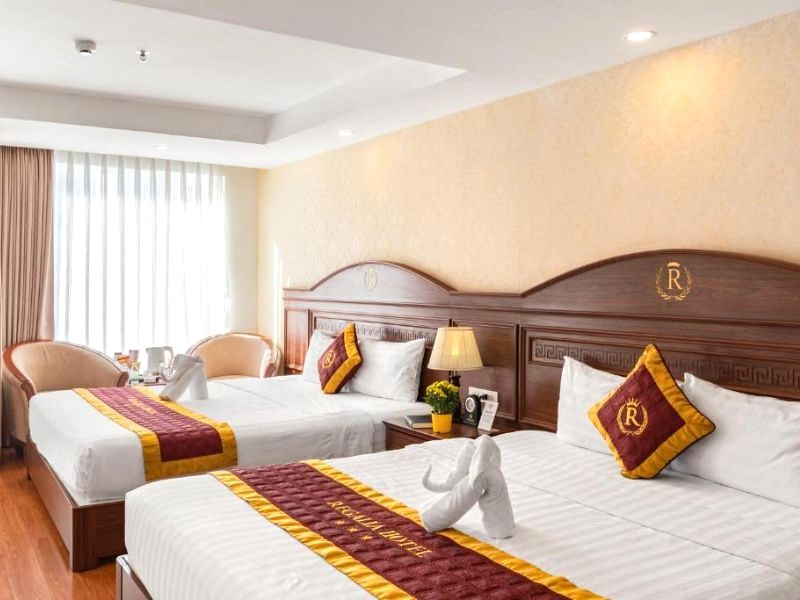 Regalia Nha Trang: Căn phòng tinh tươm, sạch sẽ đến từng góc. (Ảnh: Booking.com)