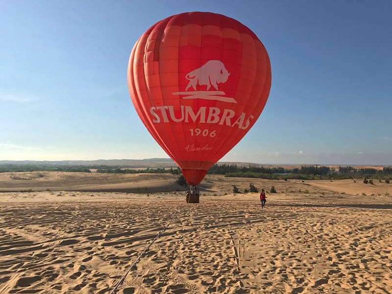 Khám phá Phan Thiết lãng mạn trên khinh khí cầu.