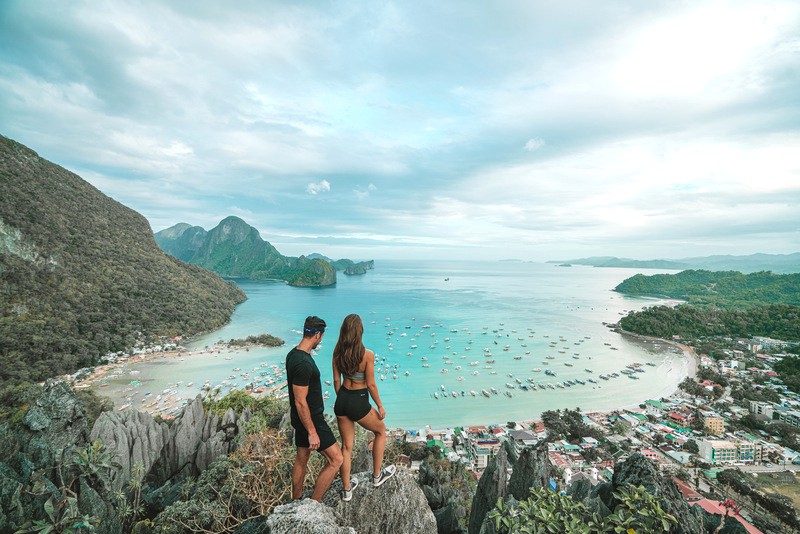 Cảnh đẹp ngoạn mục từ Taraw Cliff. (Ảnh: The Globe Wanderers)