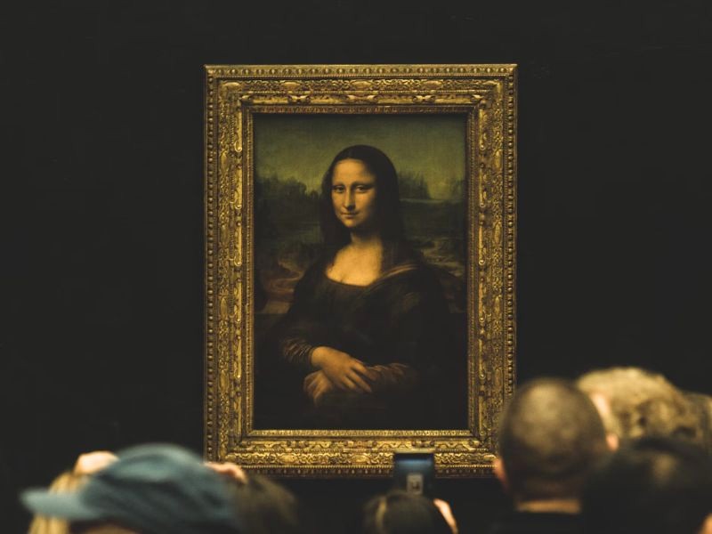 Bức họa Mona Lisa của Leonardo da Vinci hiện đang được trưng bày tại tầng 2, dãy nhà Denon. (Ảnh: Federico Scarionati)