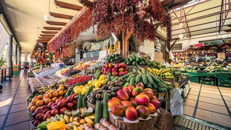 Chợ Funchal: trái tim giao thương Madeira.