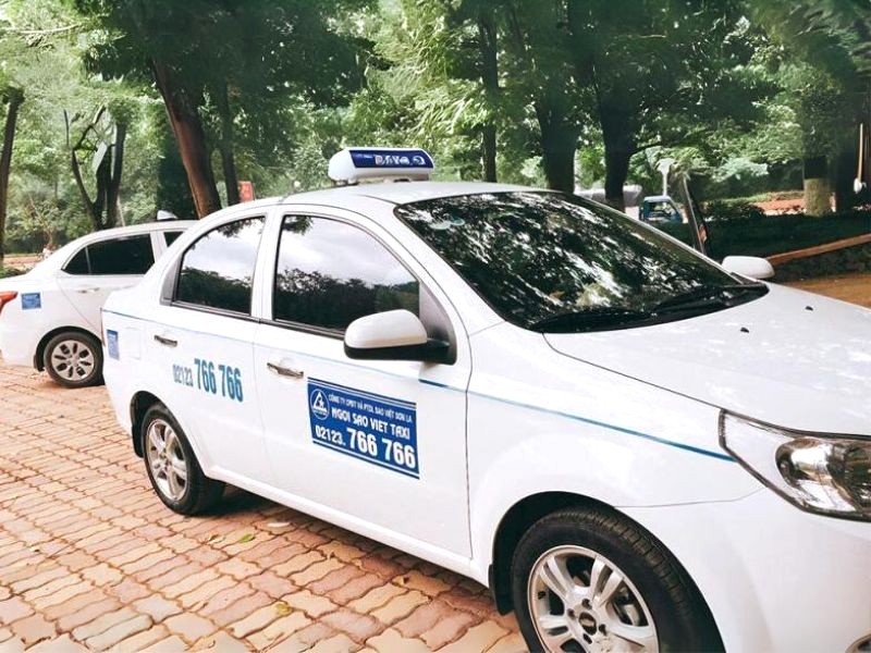 Taxi Sao Việt được hành khách đánh giá cao. (Ảnh: Taxi BMT)