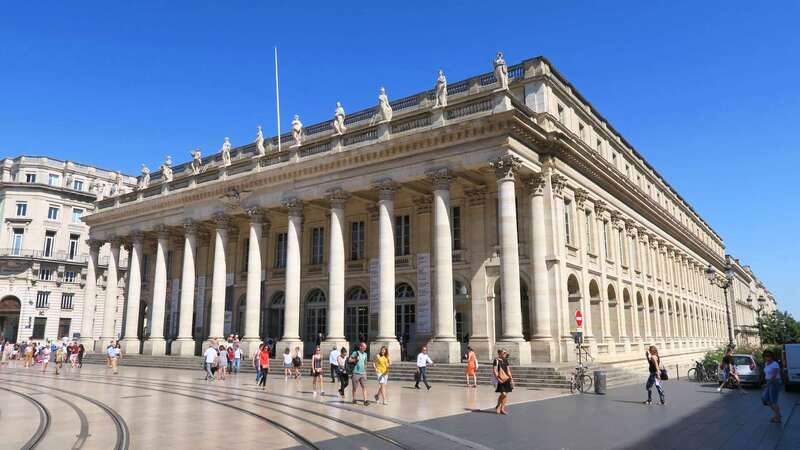 Nhà hát Opera Bordeaux, trung tâm thành phố.