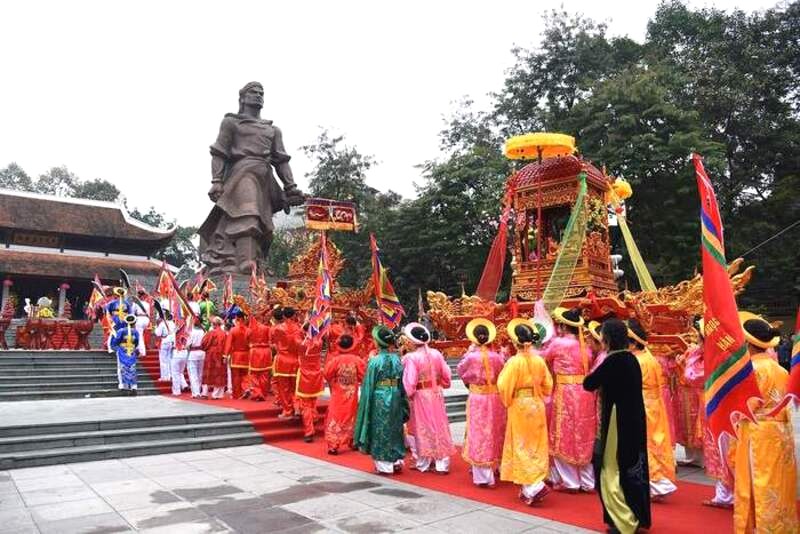 Lễ hội Gò Đống Đa tại Chùa Bộc luôn hoành tráng.