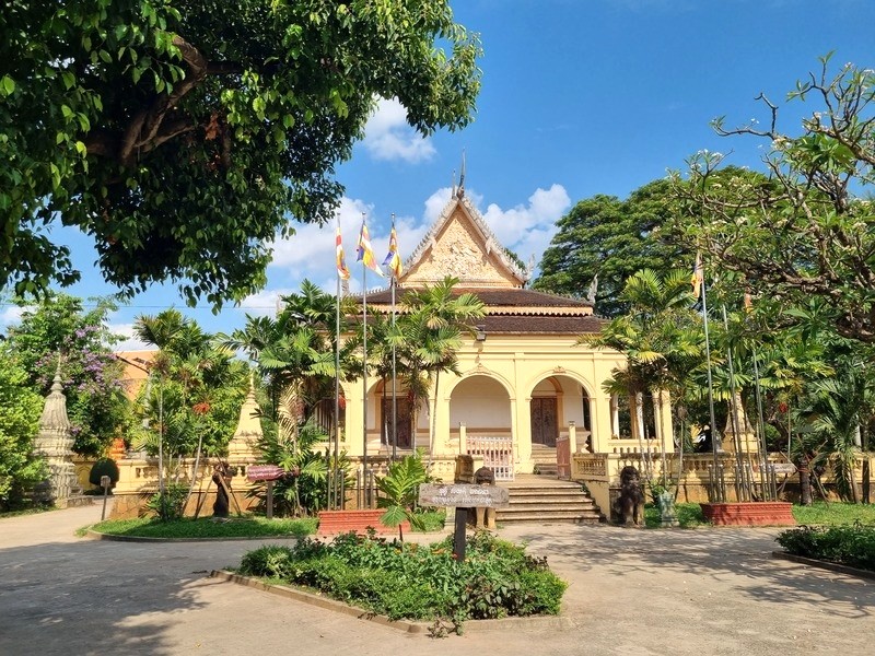 Wat Damnak, cung điện Hoàng gia đời vua Sisowath.