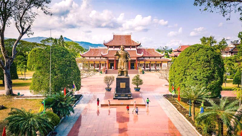 Bảo tàng Quang Trung hấp dẫn du khách bởi lịch sử, văn hóa.