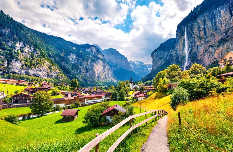 Lauterbrunnen: Điểm đến thu hút bậc nhất Thụy Sĩ.