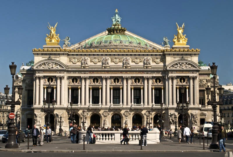 Palais Garnier, nhà hát opera lừng danh của Paris.