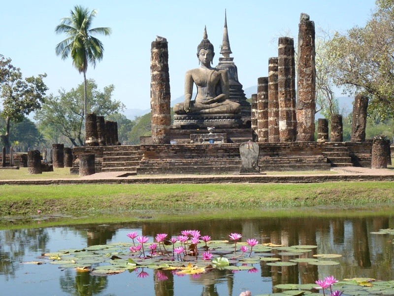 Công viên lịch sử Sukhothai, Di sản thế giới UNESCO. (Ảnh: Sarah@UNESCO Spotlight)