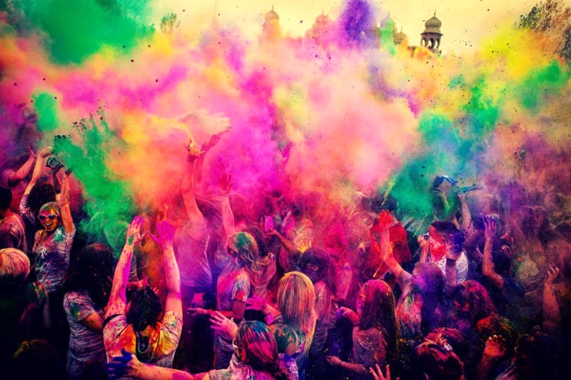 Holi là lễ hội quan trọng nhất của người Ấn Độ.