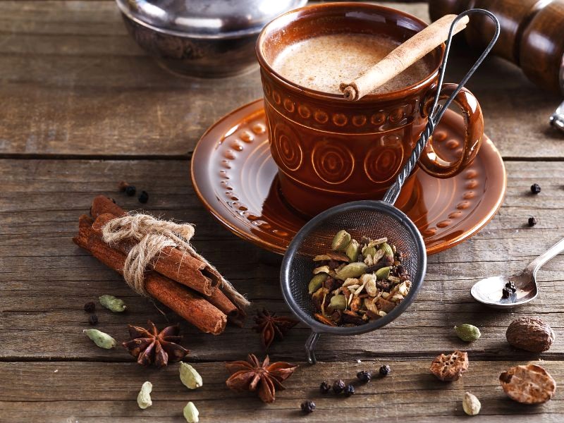 Masala Chai: Thức uống truyền thống Ấn Độ. (Ảnh: vonEisenstein)