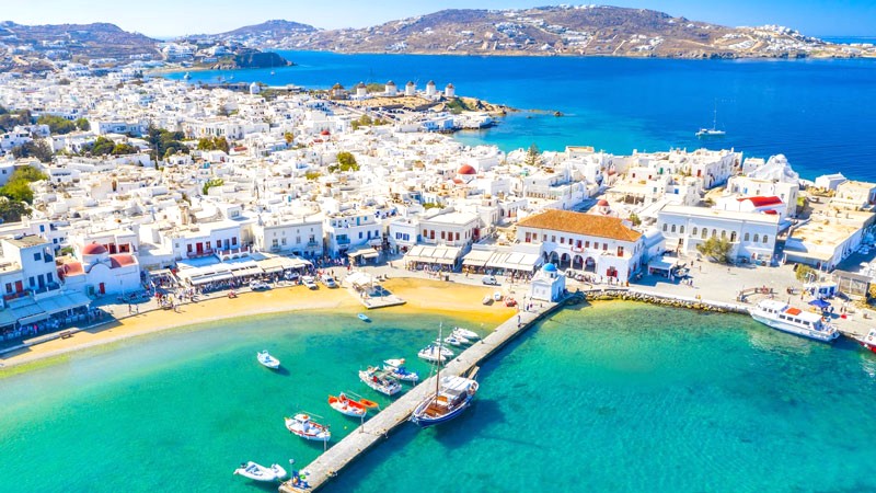 Mykonos: Hòn đảo đẹp của Hy Lạp.