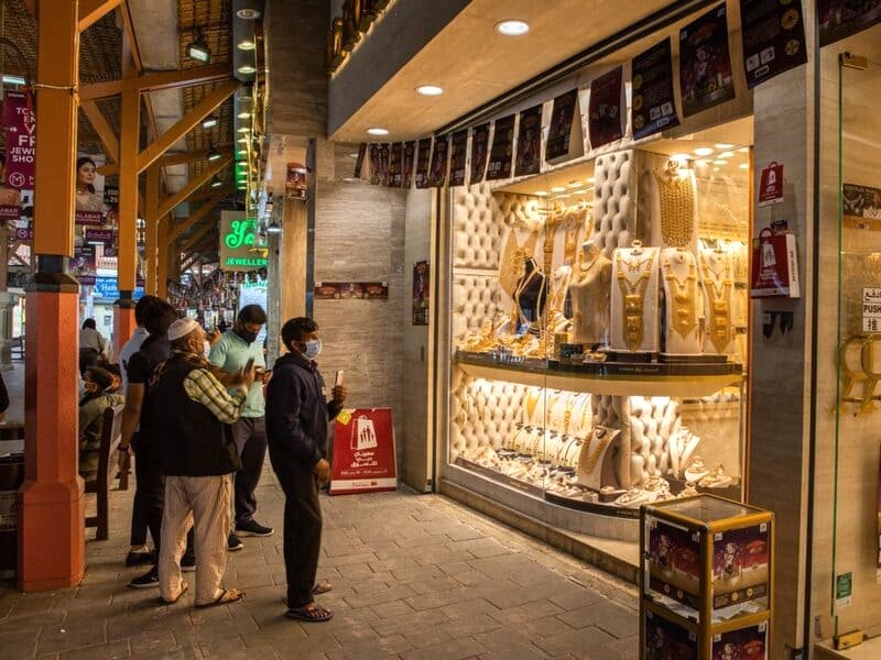 Chợ Vàng (Gold Souk) là điểm đến hấp dẫn cho du khách khám phá Dubai.