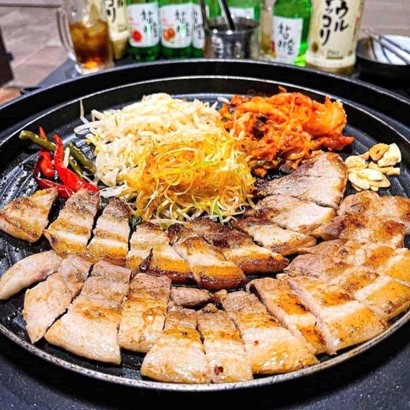 Samgyeopsal: Thịt ba chỉ nướng Hàn Quốc