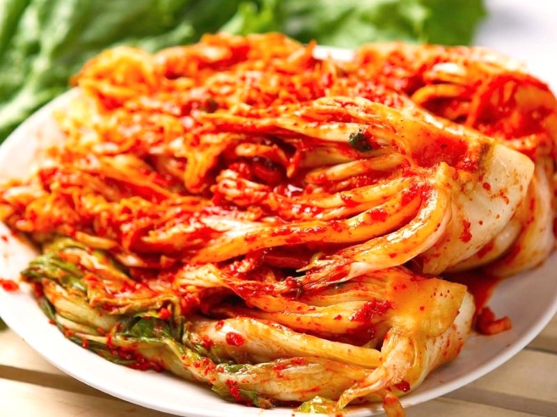 Kimchi là món ăn quốc hồn quốc túy của Hàn Quốc.