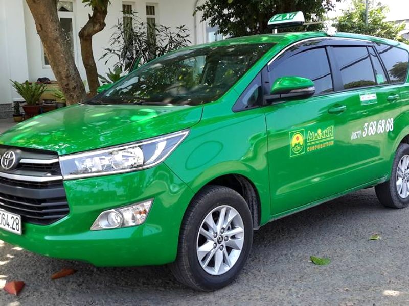 Taxi Mai Linh: Niềm tin cậy của mọi nhà. (Ảnh: PGD Hàng không Mai Linh Lê Hoàn)