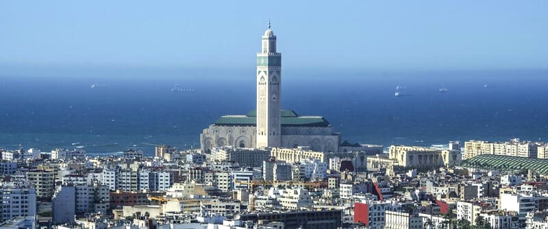 Casablanca, trung tâm kinh tế sầm uất của Morocco.