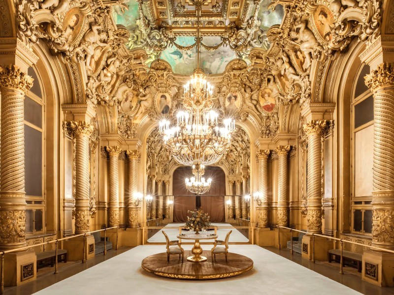 Palais Garnier, biểu tượng kiến trúc, là cảm hứng cho nhiều công trình khác.