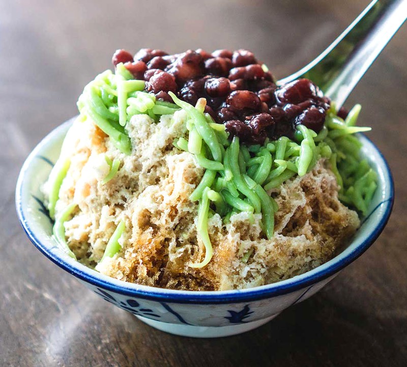 Cendol giống chè Việt Nam.