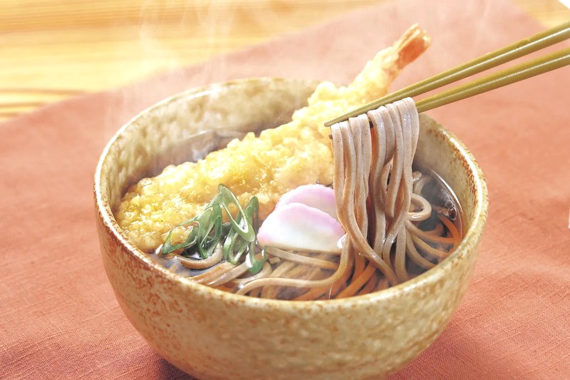 Mì trường thọ Toshikoshi Soba, món ăn đặc biệt cho năm mới.