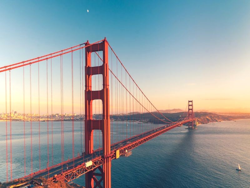 Cầu Cổng Vàng, biểu tượng bất hủ của San Francisco. (Ảnh: Varun Yadav)