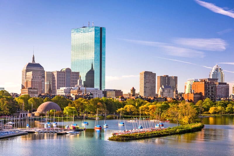 Kiến trúc Boston mang phong cách châu Âu cổ điển. (Ảnh: Sean Pavone/Shutterstock)