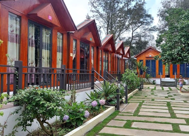 Hít thở bầu không khí trong lành tại Homestay Thành Nguyệt.