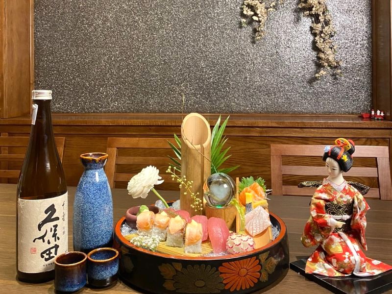 Món ăn Ganeya hấp dẫn cả mắt lẫn vị giác. (Ảnh: Ganeya Japanese Restaurant)