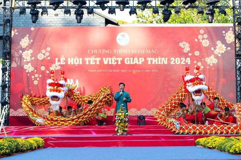 Phố Ông Đồ là phần của Tết Giáp Thìn 2024.