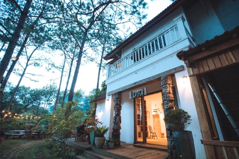 TOKI Boutique Hotel: Không gian xanh mát, gần gũi thiên nhiên.