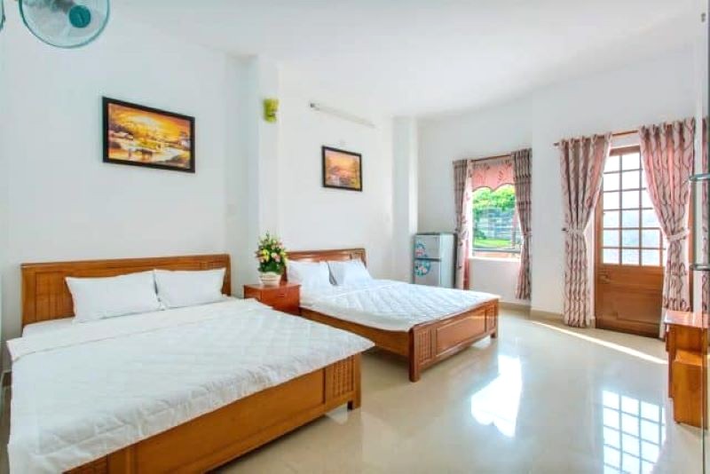 Bi Bi Motel: Phòng nghỉ hiện đại, đầy đủ tiện nghi.