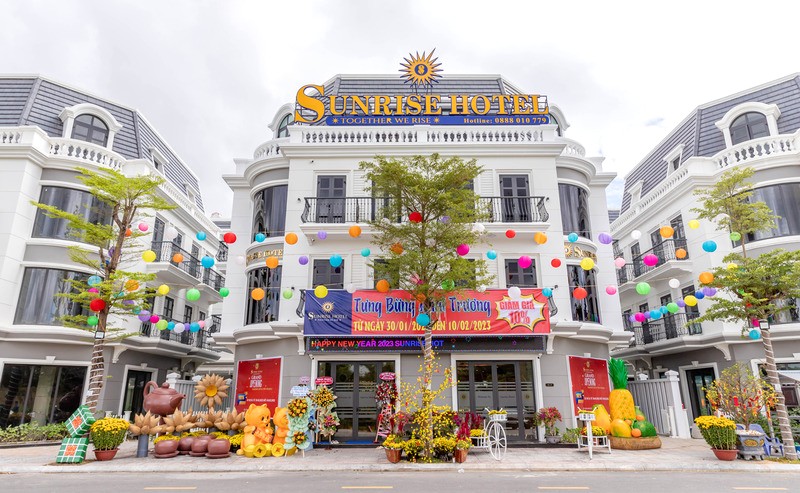 Sunrise Hotel Bạc Liêu: Khách sạn được đánh giá cao trong khu vực.