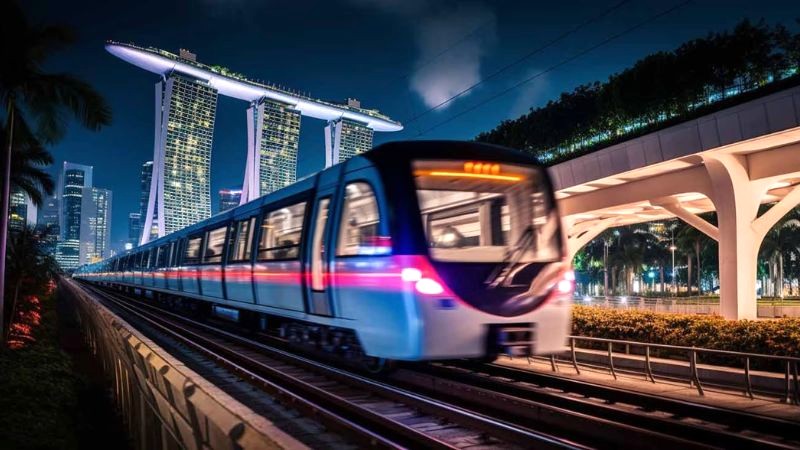 MRT là cách tiện lợi nhất để đến Orchard Road.