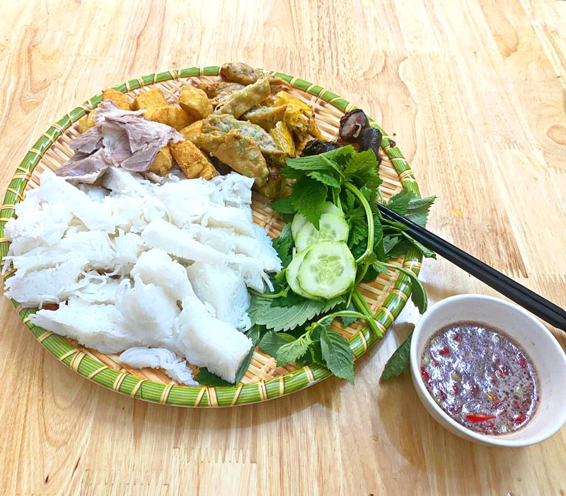 Bún đậu ngon tuyệt!