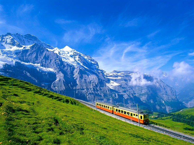 Tàu Jungfrau: Kỳ tích của Thụy Sĩ.